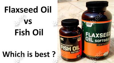 flaxseed oil vs fish oil