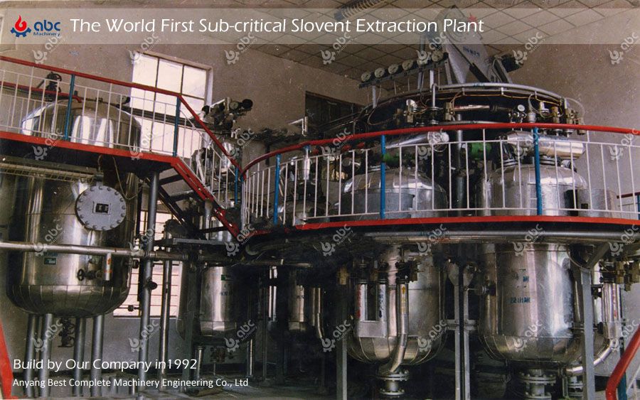 word frist low temperature solvent extracting factory built in china