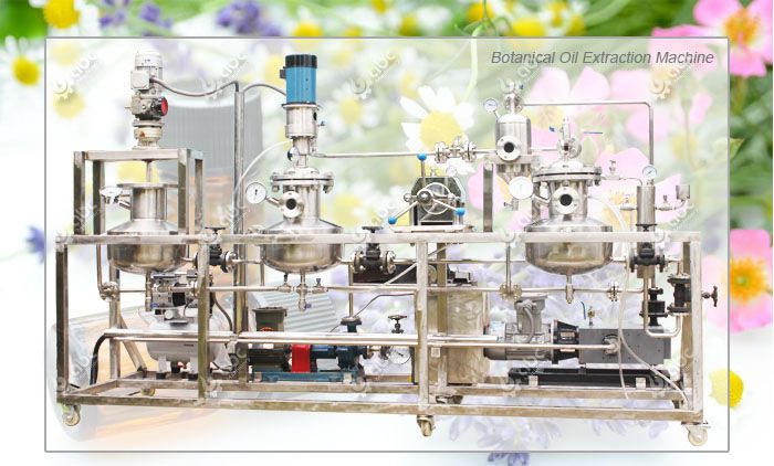 botanical oil extraction machine for essential oil production