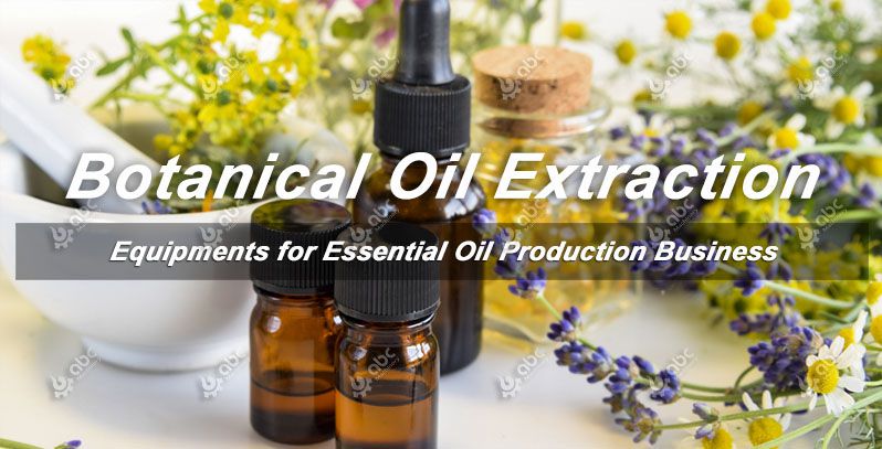 botanical oil extraction process and technology