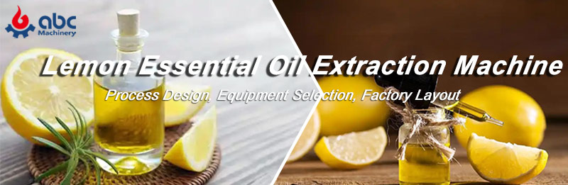 lemon essential oil extraction method equipment price
