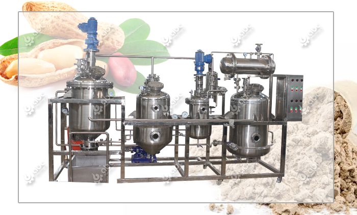 small peanut protein powder making machine at factory price